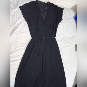 Black Knitted Dress